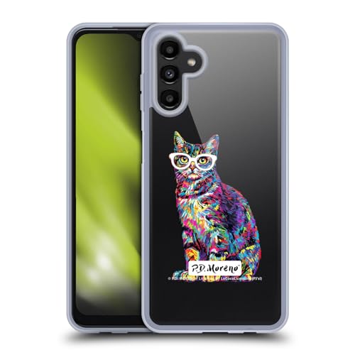 Funda para Samsung Galaxy A13 5G carcasa flexible P.D. Moreno diseño artístico gatitos