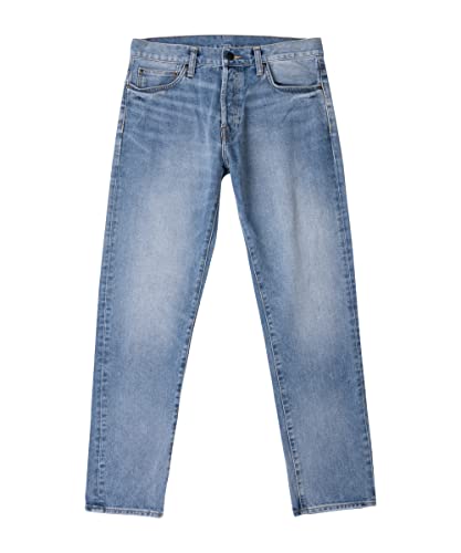 PantalĂłn Azul Carhartt Klondike Pant Blue Light Used Wash de Corte Regular