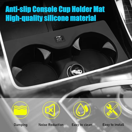 Inserto para portavasos compatible con BMW X5 X6 X7 miniatura 5