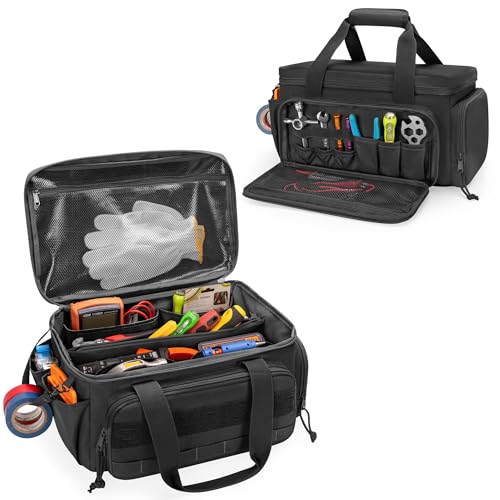 Sac à outils tactique 36cm Rexmica robuste et fonctionnel