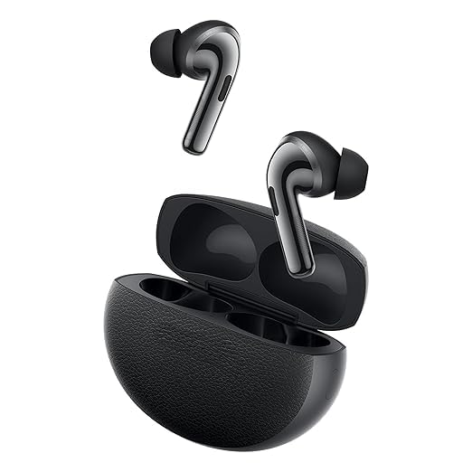 Image of Orginal for OnePlus Buds 3 Pro Bluetooth Earbuds with Dual Drivers, Dual DAC Audio, 50dB Adaptive ANC, AI Translator, Low Latency Gaming for Mobile Laptop Smart TV (Black)