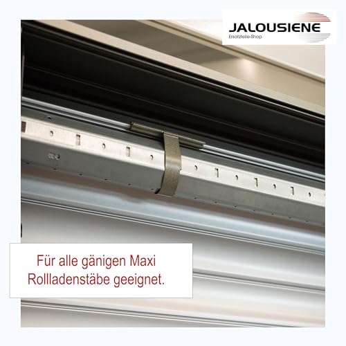 4x Maxi Rolladen Aufhängefeder 1272- Aufhängefedern für Rolladen - Rollladen-Feder - Rolladen Befestigung - Rolladen Befestigungsfeder - Stahlfeder Aufhängefeder