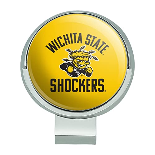 GRAPHICS & MORE Wichita State Shocker Golf Hat Clip with Magnetic Ball Marker