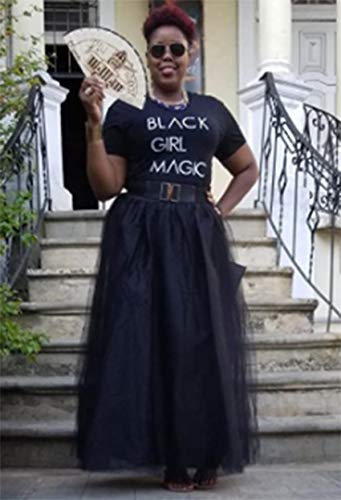 928 - Plus Size Long Maxi A-Line Tutu Tulle Wedding Skirt4