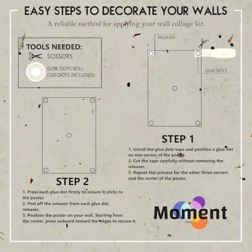 Image of Moment Prints Goku Colored Manga Collage Poster Set - Set of 20, 210 mm x 297 mm, 300 GSM Paper, Dragon ball Posters For Anime Fans - Glue Dots Included, Cardstock