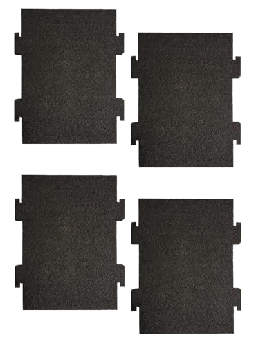 moussy0420 DAVIX [4 Pack] Activated Charcoal Filters for Whirlpool Low