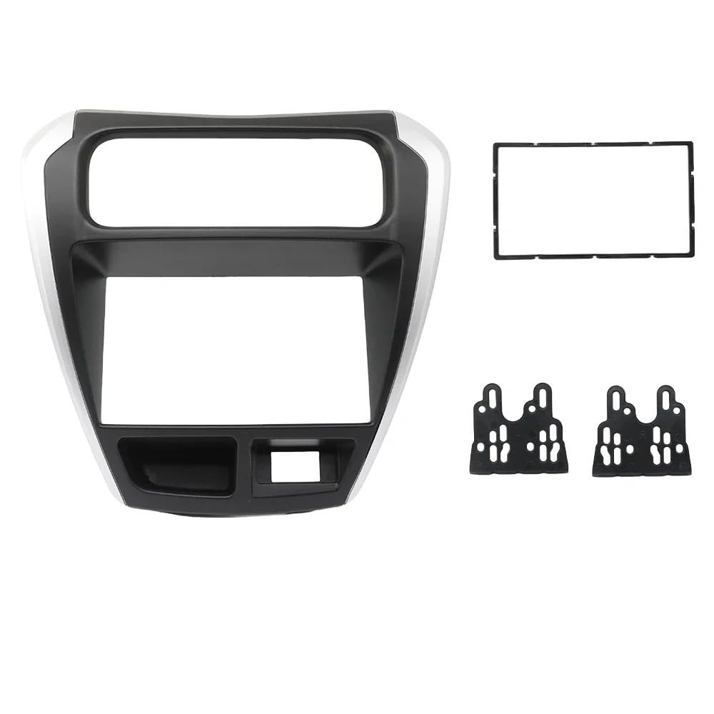 Car Radio Frame 7 Inch Double Din Fascia Compatible with-Maruti Alto 800 2014+ Radio DVD Stereo CD Panel Dash MountingTrim Kit Central Control Accessories(173x98mm)