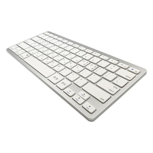 JPYXKM Wireless Korean Keyboard, Minority Language Hangul Keyboard Ultra Thin