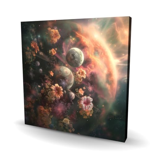 Pictorem C1RC2424JR0MFC 24 x 24 in. Capturing Light - Black