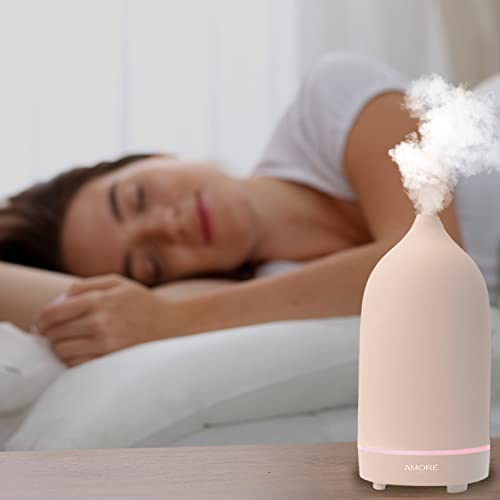 Difusor aromático ultrasónico de porcelana miniatura 3