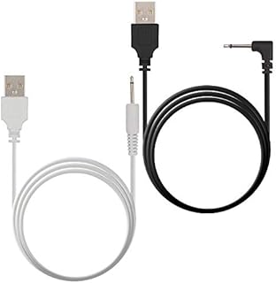 FENERGY SHOP Replacement Charging Cable Set | USB Charger Cords for Wireless Massagers - 2.5mm - Fast Charging