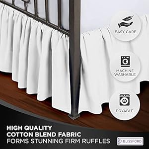 Shopbeddingwhitequeenbedskirt18inchdropwithsplitcornerscottonblendruffledbedskirtingqueensizedustruffleforqueensizebedplatformwhitebedskirtmachinewashable Urban Country Home Decor Shopbedding white queen bed skirt 18 inch drop with split corners cotton blend ruffled bed skirting queen size dust ruffle for queen size bed platform white bedskirt machine washable urban country home decor