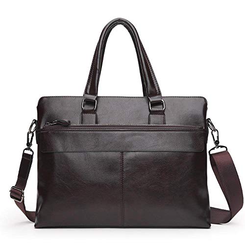 Olydmsky Bolsos Moda Hombro única Diagonal Cruzada Pack portaordenador de los Hombres
