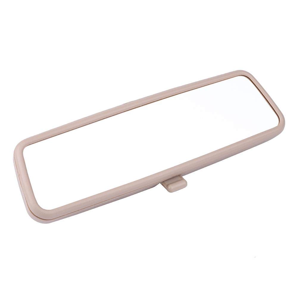 Specchietto retrovisore per auto, Akozon grande schermo HD Specchietto retrovisore interno interno 3B0857511G Riduce efficacemente il punto cieco per MK4 99-05 (Beige)