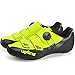 Scarpe da Ciclismo,Scarpe da Bici da Strada,Scarpe da Spinning da Ciclismo Traspiranti da Ciclismo su Strada per Ciclismo su Strada di Montagna,Green-44