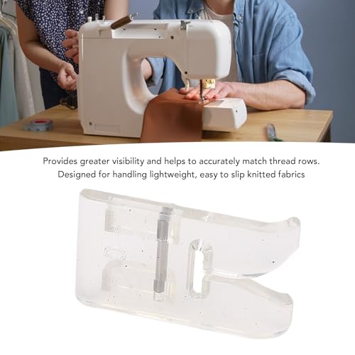 Pie Prensatelas Transparente de Satín para Máquina de Coser miniatura 3