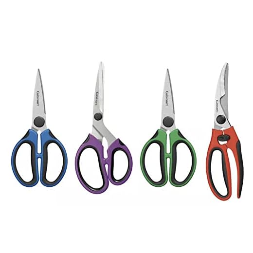 Cuisinart Classic Stainless Steel Scissors Set of 4