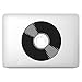 Adesivo Disco in Vinile Old dj Decal Sticker for Apple Mac MacBook Tutti i Modelli
