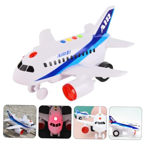 Avion éducatif sans batterie cadeau d'éveil sensoriel pour bébés