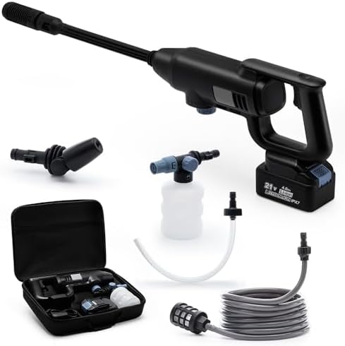 Kalopsia Hidrolimpiadora a Batería Inalámbrica: 75Bar 21V 4Ah Boq...