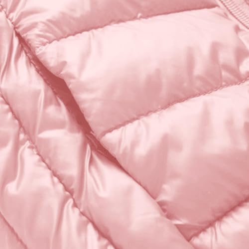 wodceeke Boys Girls Puffer Vest Kids Down Vest Coats Winter Hooded Padded Warm Waistcoat Jacket with Hood 3-14 Years4