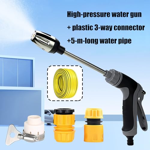 Outil à eau haute pression avec 3 adaptateurs pour stopper les fuites - 7