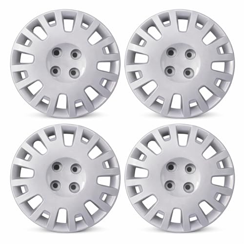 Set 4 Copricerchi 15 Pollici Compatibili con Citroën Nemo e