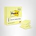 Post-it Dispenser Pop-up Notes, 3x3 in, 24 Pads, Canary Yellow, Clean Removal, Recyclable