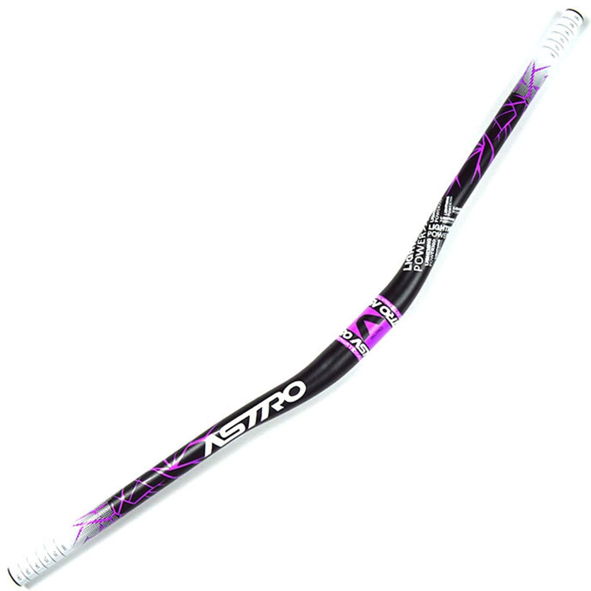 Fukker Black Purple Mountain Bike Bicycle Aluminum Riser Handlebar 31.8Mm 720/780Mm Mtb Handle Bar For Downhill And Enduro Riding Bmx Dh Xc Am Fr Bicycle Bars Rise 25Mm (Color : Size : 720Mm)