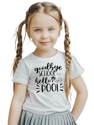 Image of hrcfbk Kids Toddler Little Boys Girls Last Day of School T-Shirt End of School Year Summer Holiday Shirt