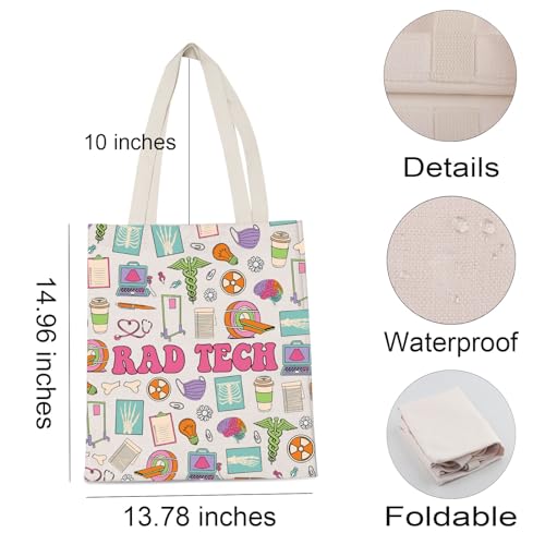Sac de courses Rad Tech LEVLO de taille Medium pour médecin et infirmière