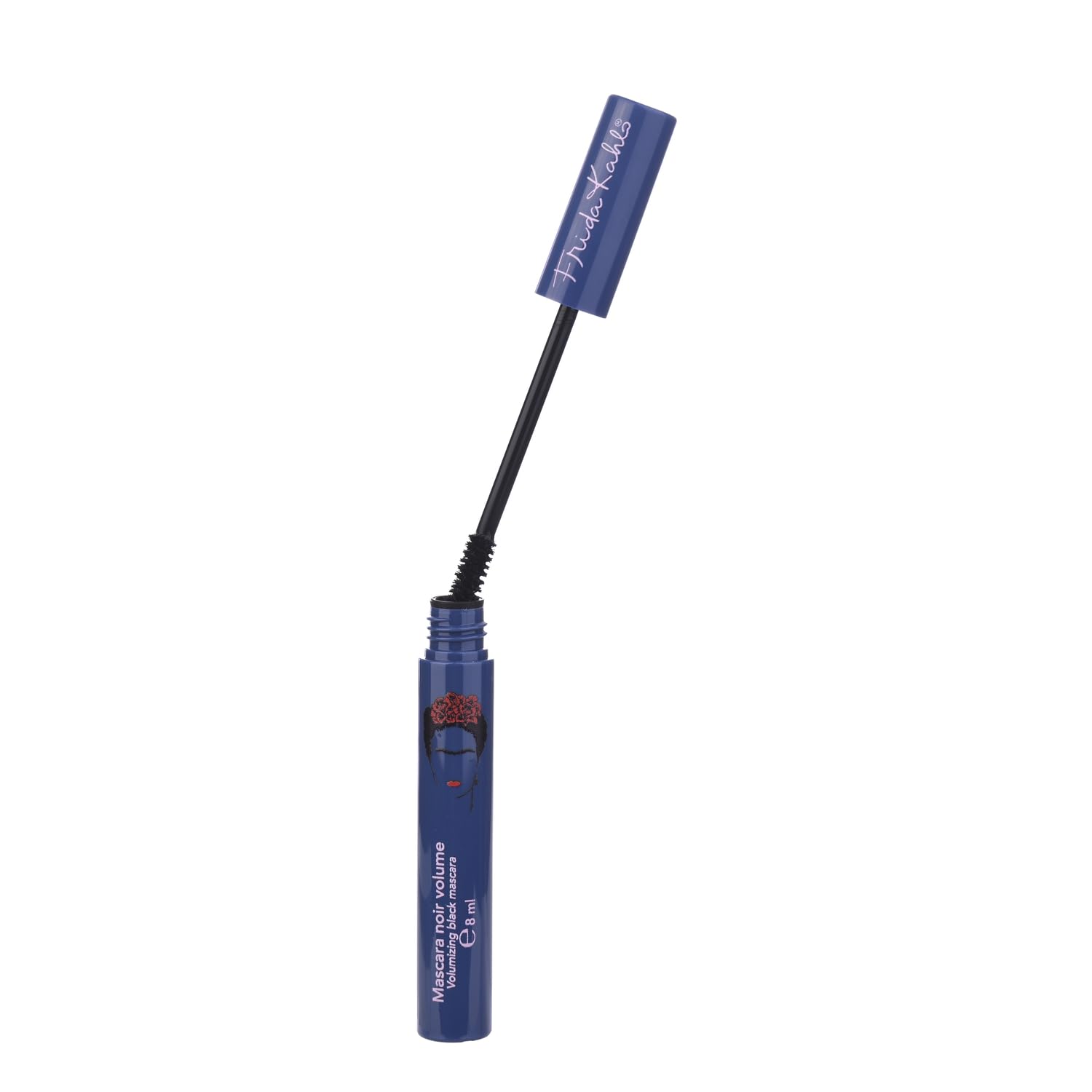 Frida Kahlo Mascara Noir Volumen - 8ml (3 er set) - Verwischfest, Langanhaltend, Tierversuchsfrei & Extra Volumen Schwarze Mascara für Dramatische Wimperntusche, Voluminöse Wimpern