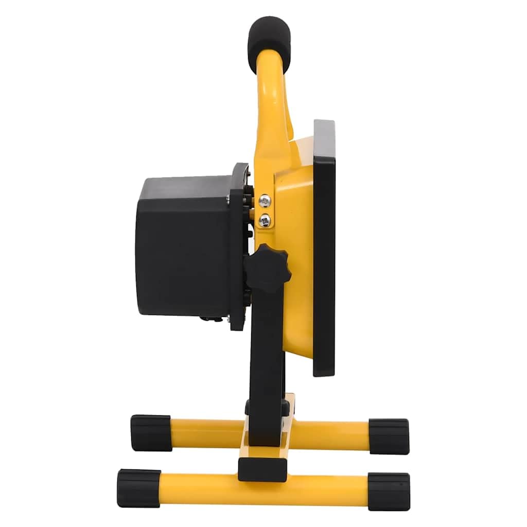 Faretto LED ricaricabile, 30 W, luce da lavoro con 1500 lumen, proiettore portatile per officina, cantiere e campeggio, bianco freddo 6000 K