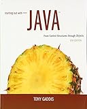 Starting Out with Java: From Control Structures through Objects plus MyProgrammingLab with Pearson eText -- Access Card Package (6th Edition)