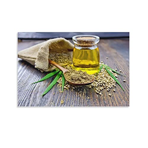 La mejor comparación de Aceite cannabis del mes. 16 Arte de pared de cocina, aceite de semilla de cannabis, condimentos de arte de pared, lona, decoración de pared, decoración del hogar, decoración de sala de estar, estética, 20...