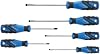 GEDORE screwdriver set 6 pieces for slotted and Phillips screws ergonomic handle