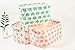 Canvas Toy Storage, Cotton Storage Basket Nursery Hamper Laundry Basket Storage Bag by TDDollopis (Pink Elephant)
