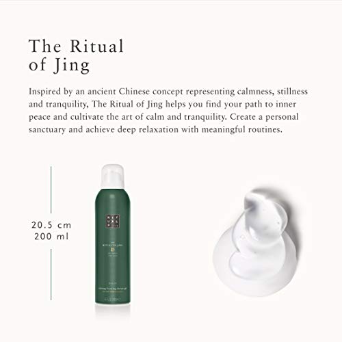 RITUALS Foaming Shower Gel from The Ritual of Jing, 200 ml - with Sacred Lotus & Jujube - Relaxing & Calming Properties RITUALS Foaming Shower Gel from The Ritual of Jing, 200 ml - with Sacred Lotus & Jujube - Relaxing & Calming Properties
