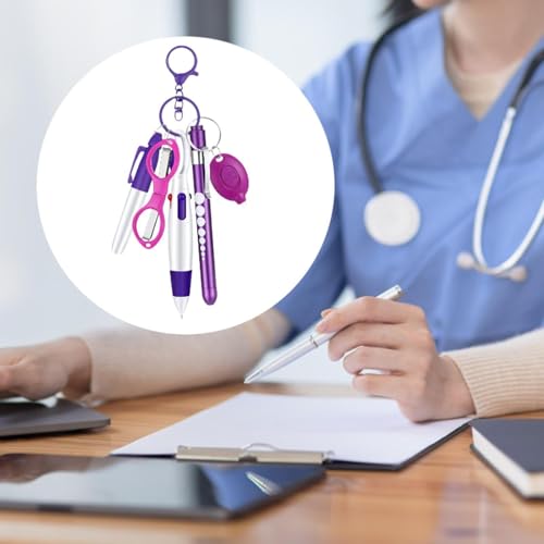 Stylo infirmière complet violet, idée cadeau idéale personnel soignant - 7