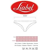 Intimitaly Liabel® 5 Slip Wysokiej Talii Kobiety Mikrofibra Randki Ultra Miękkie Majtki Kobiety Bawełna Wysokiej Talii, 5 Czarnych, L-XL