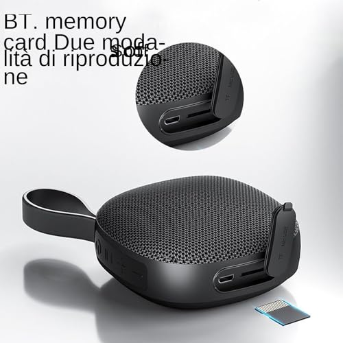 Enceintes audio sans fil stéréo portables à basses renforcées - 7
