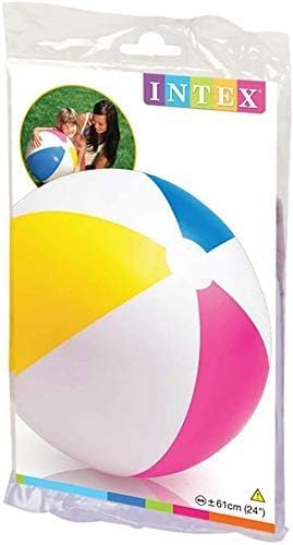 Miniatura 3 de INTEX Bola de playa colorida de 24" Paradise Panel - 59032EP (juego de 4)