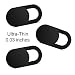 Webcam Cover 0.03in Ultra Thin (3 Pack), Web Camera Cover for Laptop Desktop PC Macboook Pro iMac Mac Mini Computer Smartphone, Protect Your Privacy and Securtiy Against Cam Hacks, Strong Adhesive