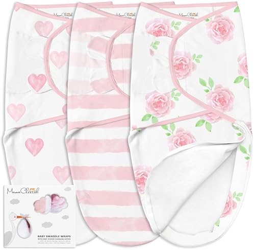 Mama Cheetah Unisex Baby Mcsw Baby Swaddle (pack of 4)
