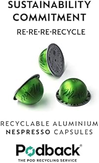 Nespresso Vertuo Coffee Pods, 30 Mixed Pack Master Origins - 10 x Mexico, 10 X Colombia, 10 X Costa Rica. Make Espressos, Cappuccino, Lattes and Iced Coffee at home. Recyclable Pods