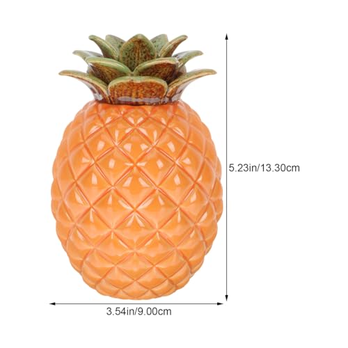 Pot à thé en céramique artisanale Mikinona design ananas premium - 3