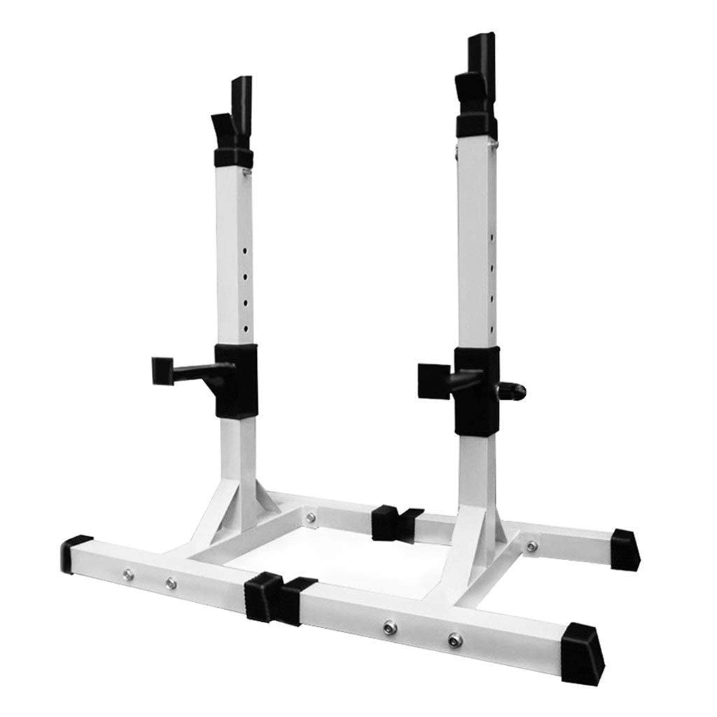 ERoomQ Free-Weight Racks Squat Rack Weight Adjustable Lifting Stand Barbell Home Gym Equipment Portable Fitness Training Machines-Load Capacity 200KG