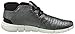 ECCO Women's Intrinsic Chukka Fashion Sneaker, Dark Shadow Metallic, 40 EU/9-9.5 M US