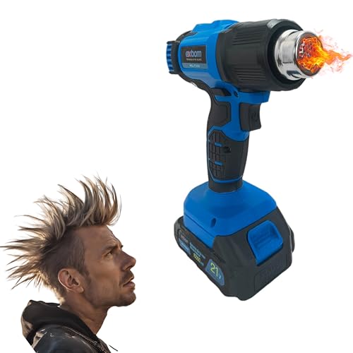 Soprador Térmico Portátil 320W 21V 5 Modos 2 Baterias 10000mAh Potente