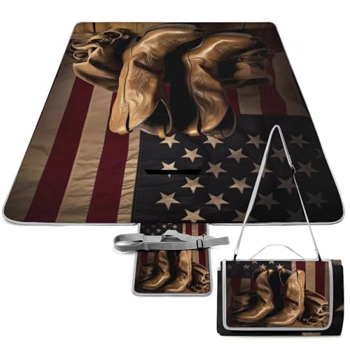 Couverture de pique-nique imperméable tapis d'extérieur portable lavable pliable parc